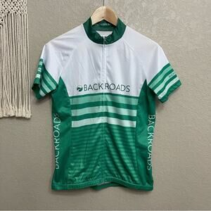 Louis Garneau BACKROADS 3/4 Zip Short Sleeve Cycling Jersey size S